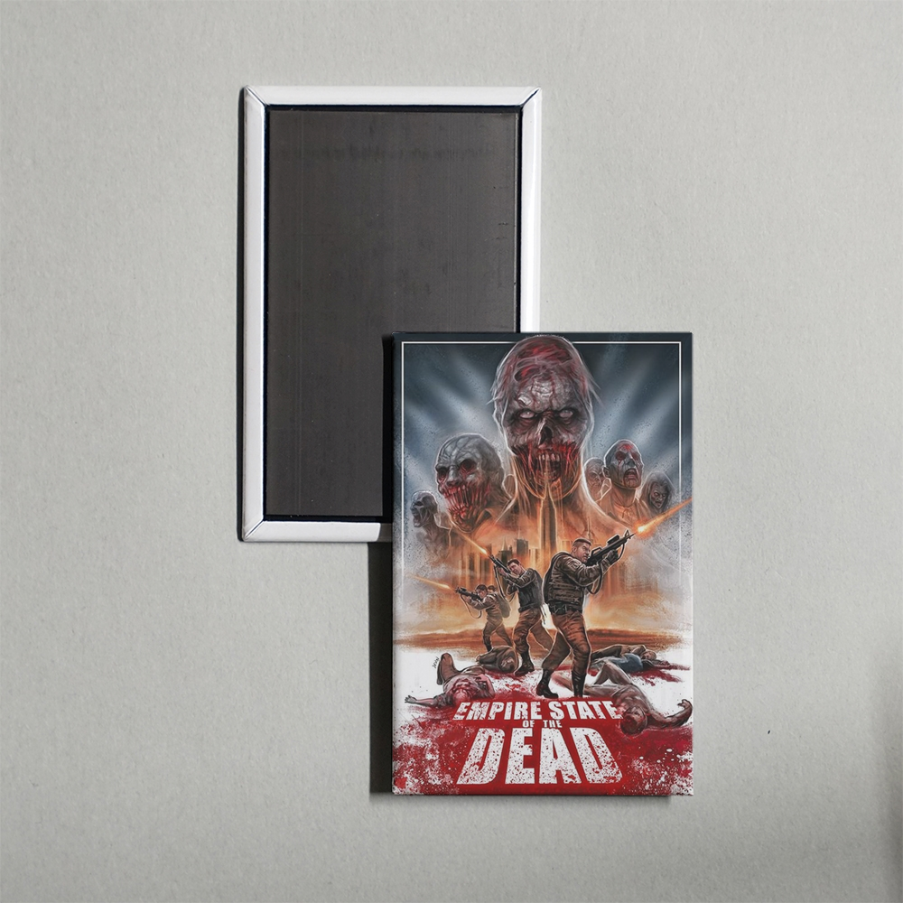 Empire State Of The Dead Mini Movie Fridge Magnet