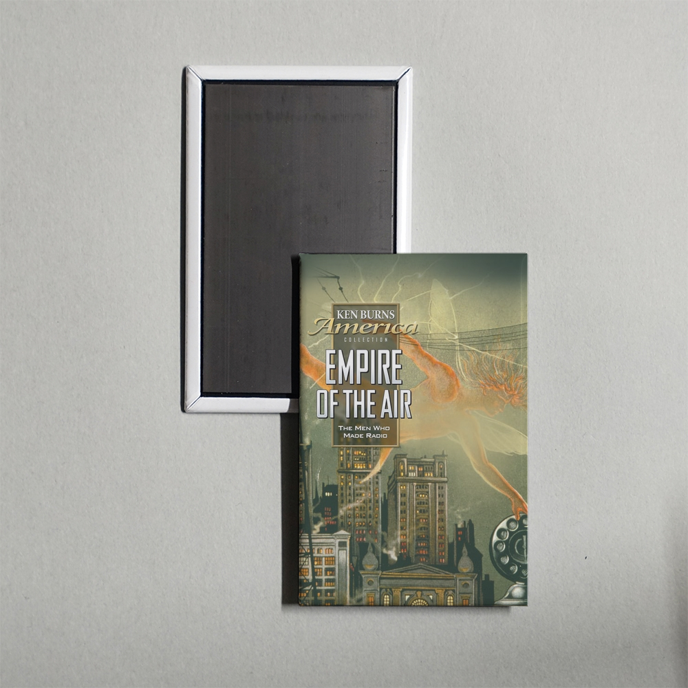 Empire of the Air The Men Who Made Radio Mini Movie Fridge Magnet