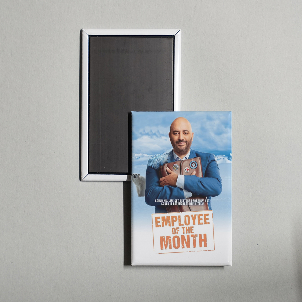 Employee of the Month Mini Movie Fridge Magnet