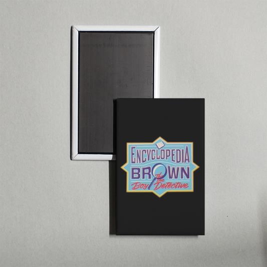 Encyclopedia Brown TV Show Fridge Magnet