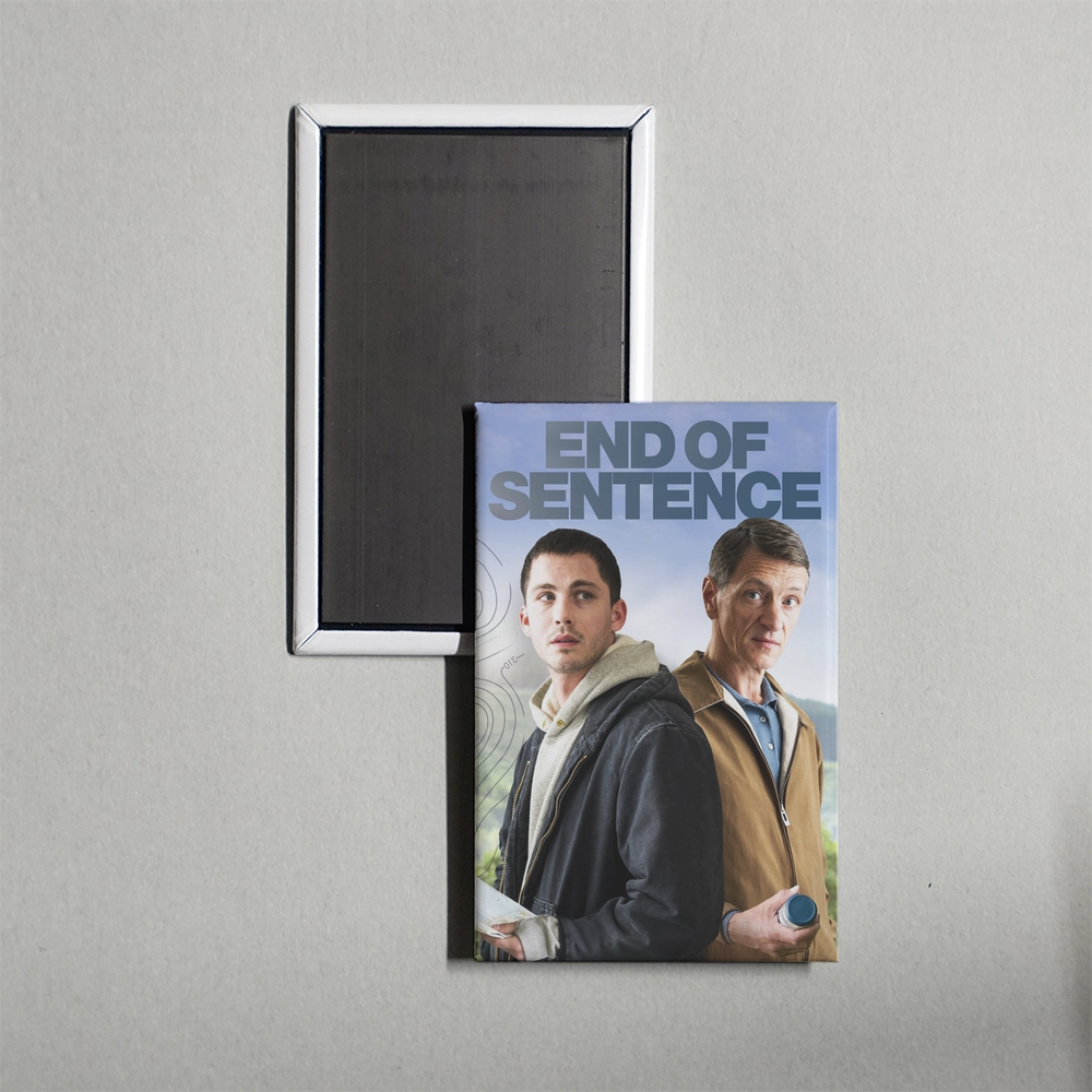 End of Sentence Mini Movie Fridge Magnet