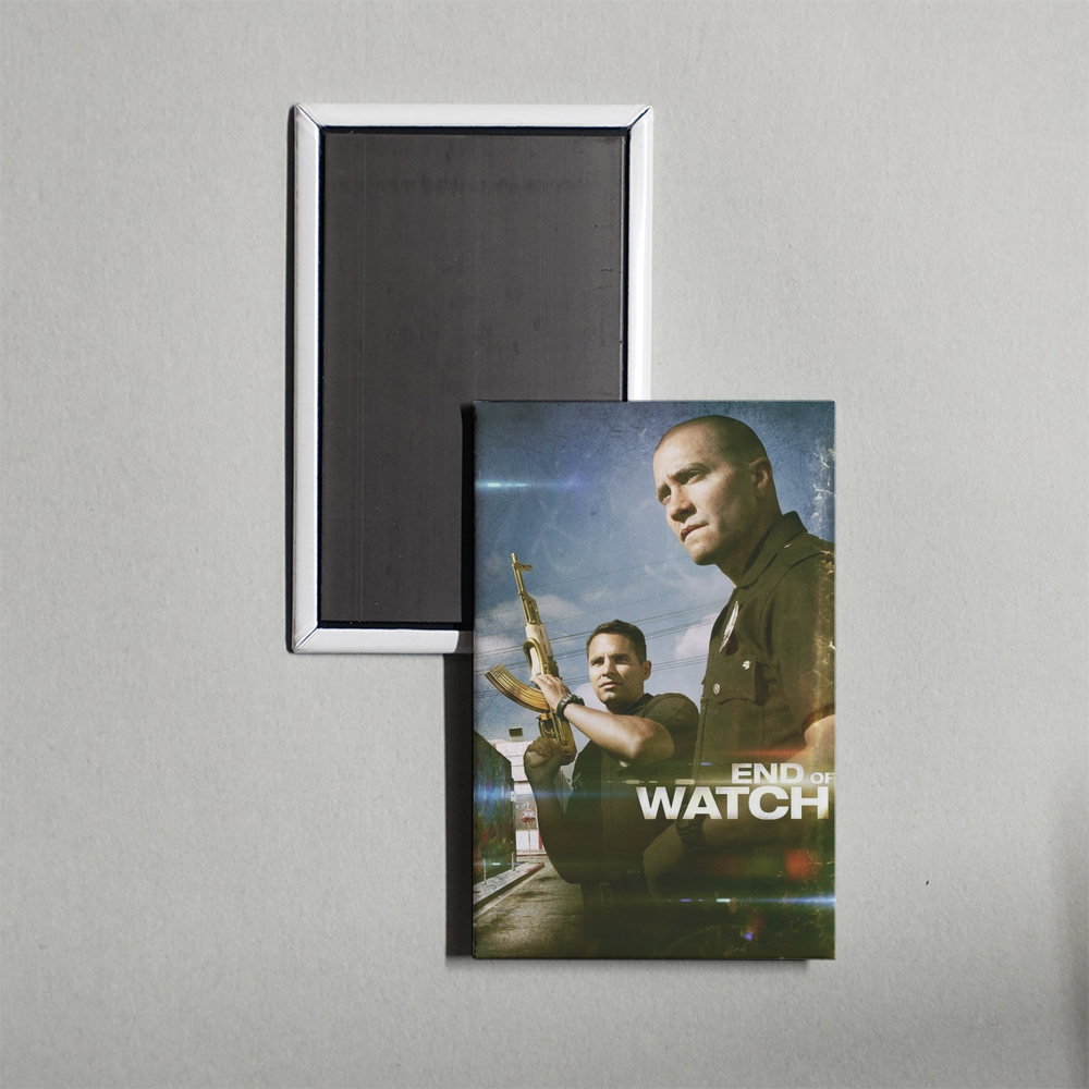 End of Watch Mini Movie Fridge Magnet