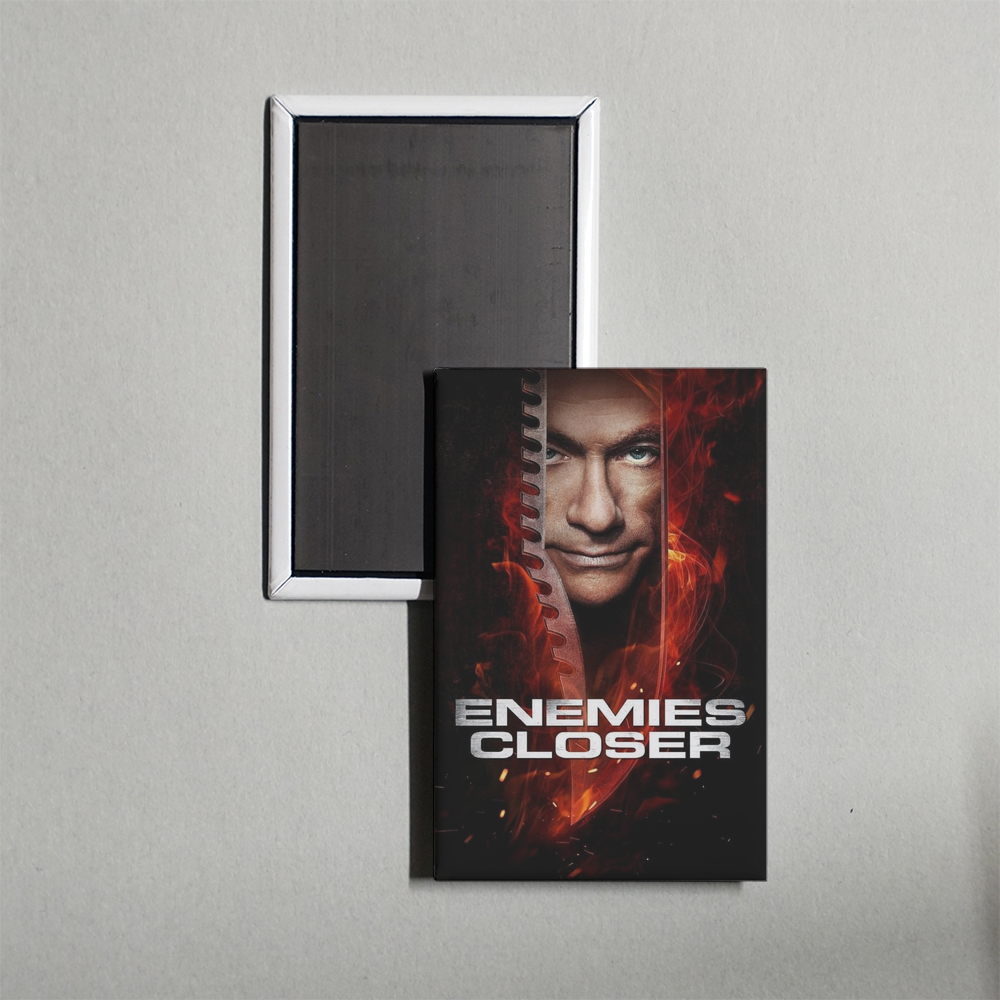 Enemies Closer Mini Movie Fridge Magnet