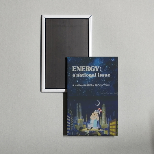 Energy A National Issue Mini Movie Fridge Magnet