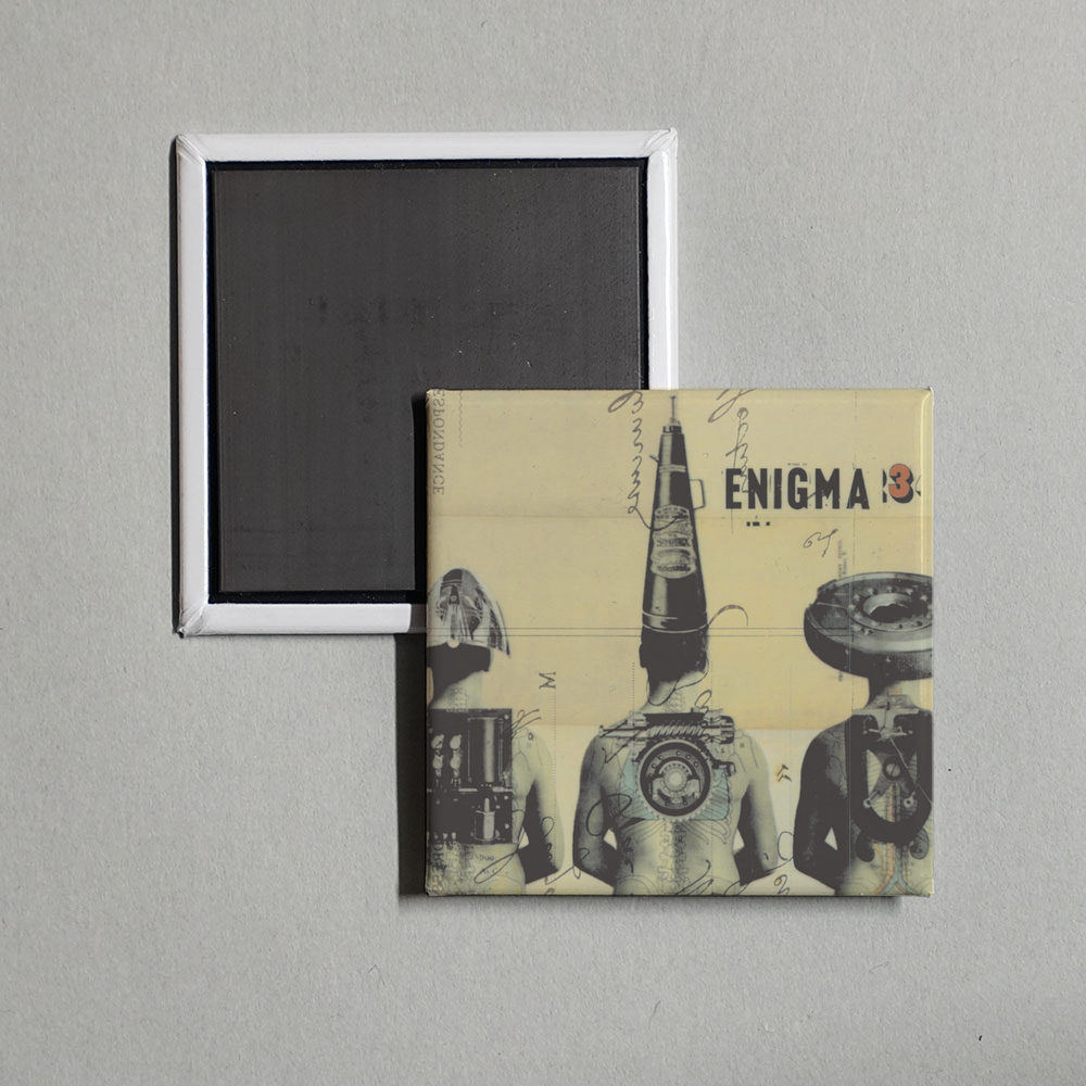 Enigma - Le Roi Est Mort, Vive Le Roi! Album Cover Fridge Magnet
