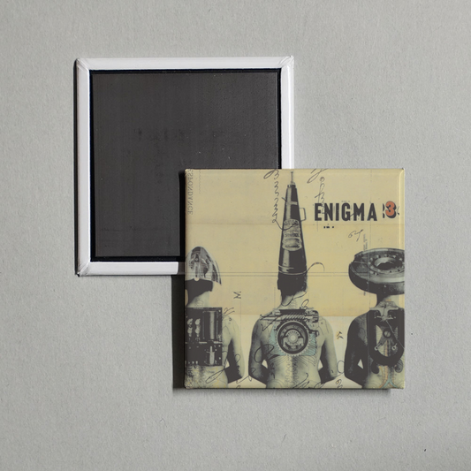 Enigma - Le Roi Est Mort, Vive Le Roi! Album Cover Fridge Magnet