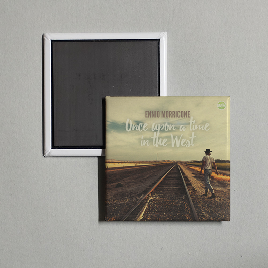 Ennio Morricone - Once Upon a Time in the West - Ennio Morricone Music Collection (The Complete Edition) Album Cover Fridge Magnet