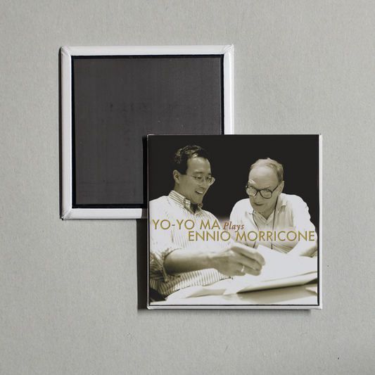 Ennio Morricone - Yo-Yo Ma Plays Ennio Morricone (Remastered) Album Cover Fridge Magnet