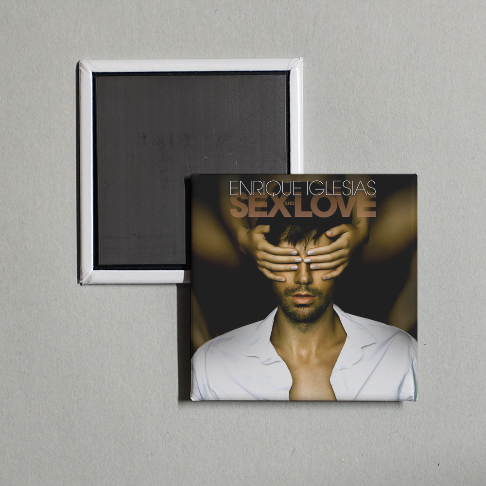 Enrique Iglesias - SEX AND LOVE Album Cover Fridge Magnet