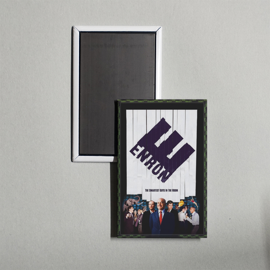 Enron The Smartest Guys in the Room Mini Movie Fridge Magnet