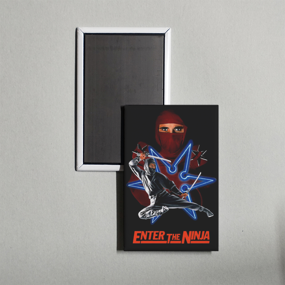 Enter the Ninja Mini Movie Fridge Magnet