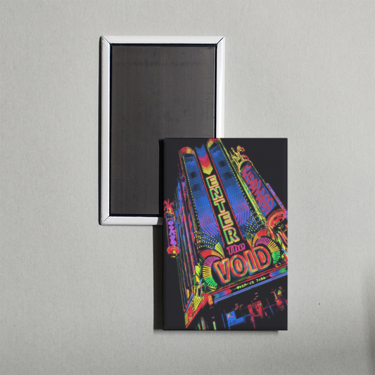Enter the Void Mini Movie Fridge Magnet