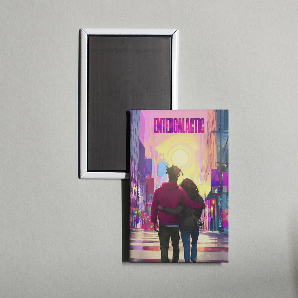 Entergalactic Mini Movie Fridge Magnet