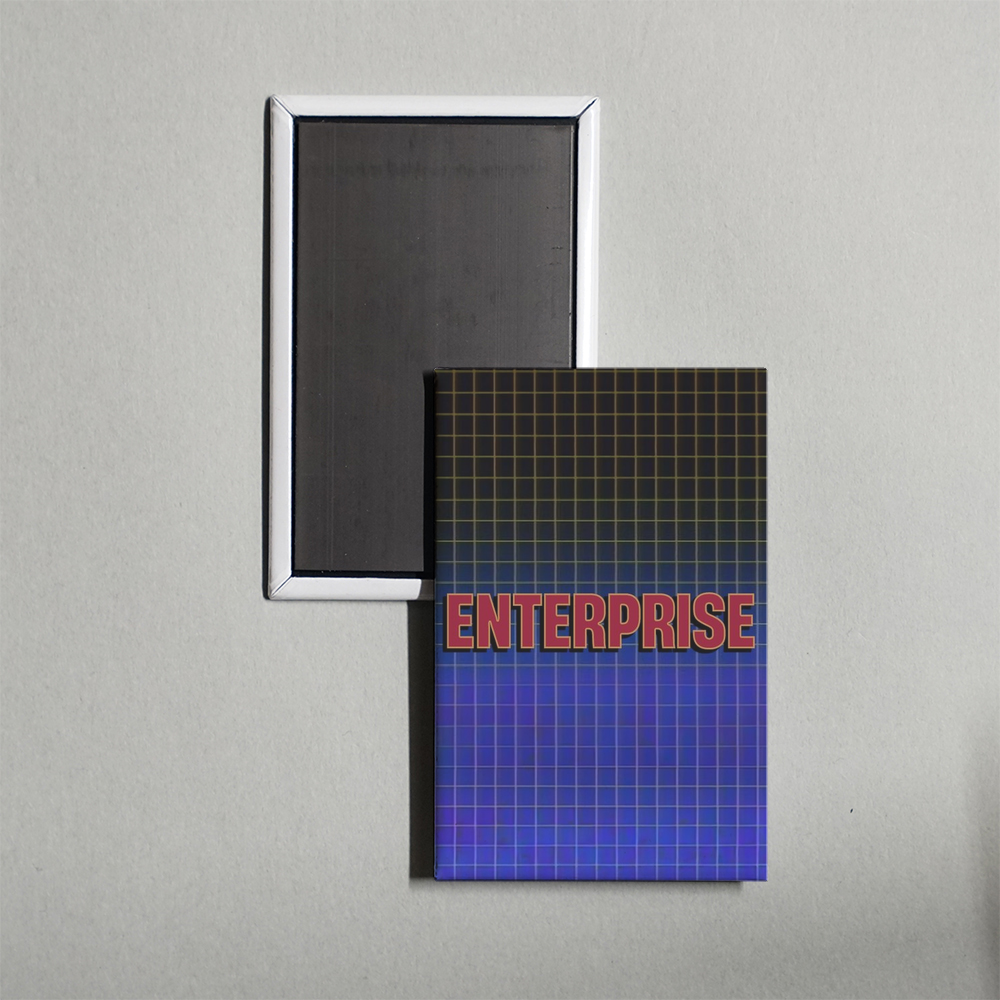 Enterprise TV Show Fridge Magnet
