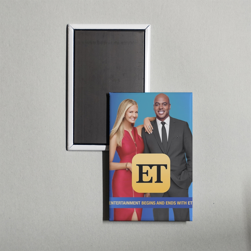 Entertainment Tonight TV Show Fridge Magnet
