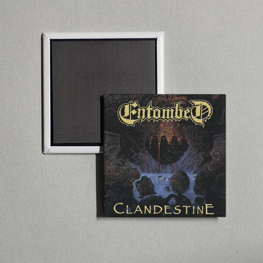 Entombed - Clandestine Album Cover Fridge Magnet