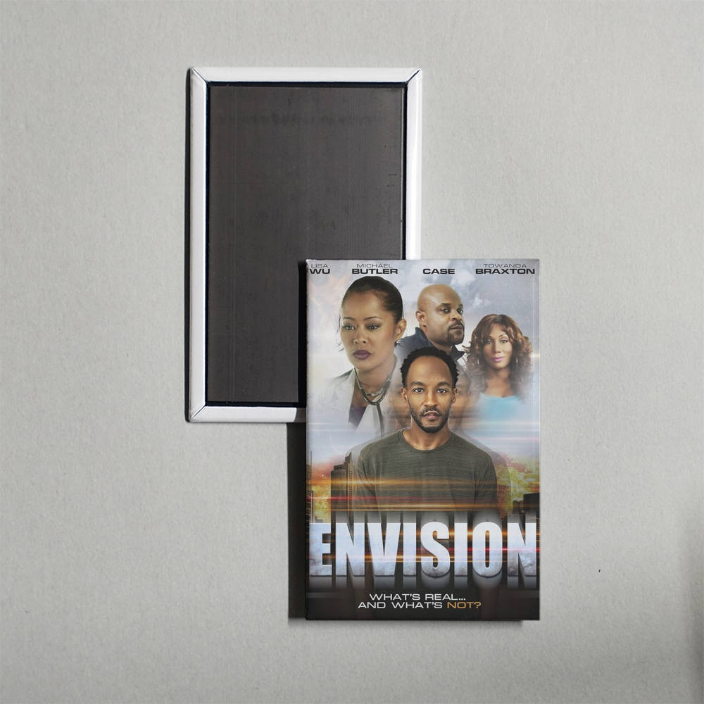 Envision Mini Movie Fridge Magnet