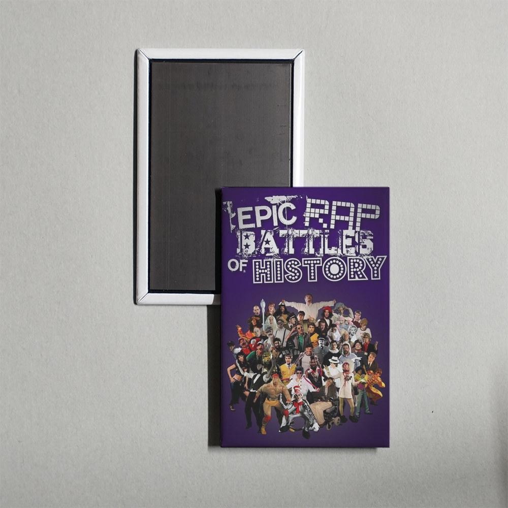Epic Rap Battles of History TV Show Fridge Magnet