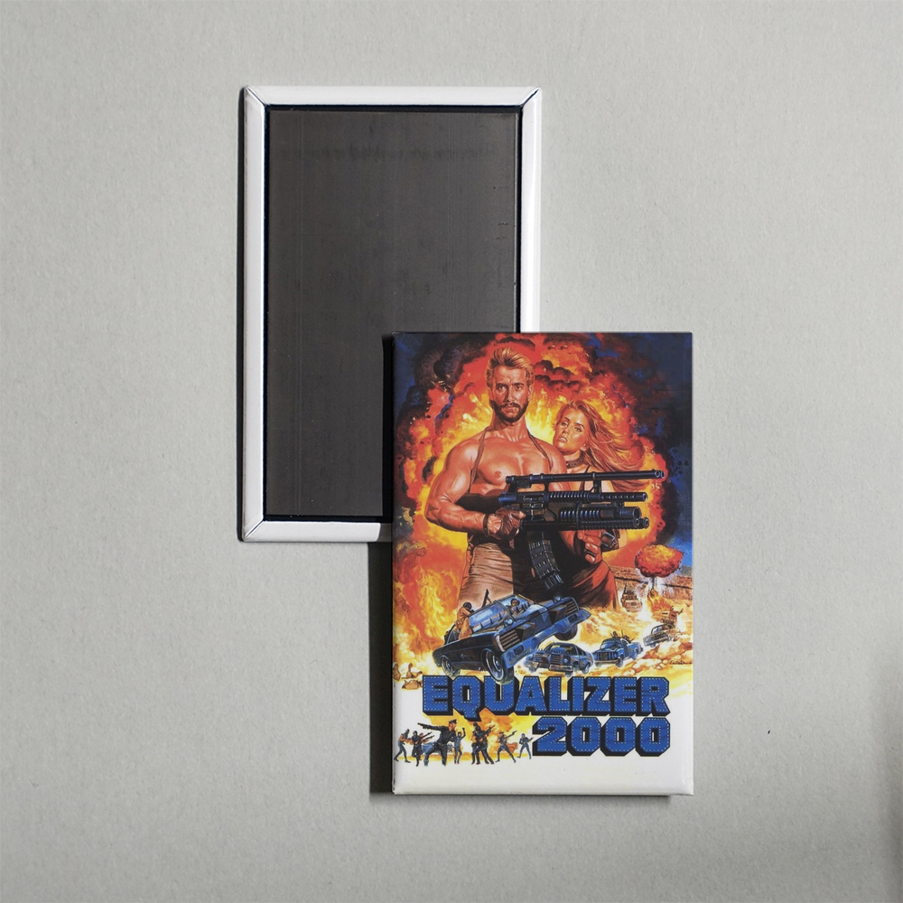 Equalizer 2000 Mini Movie Fridge Magnet