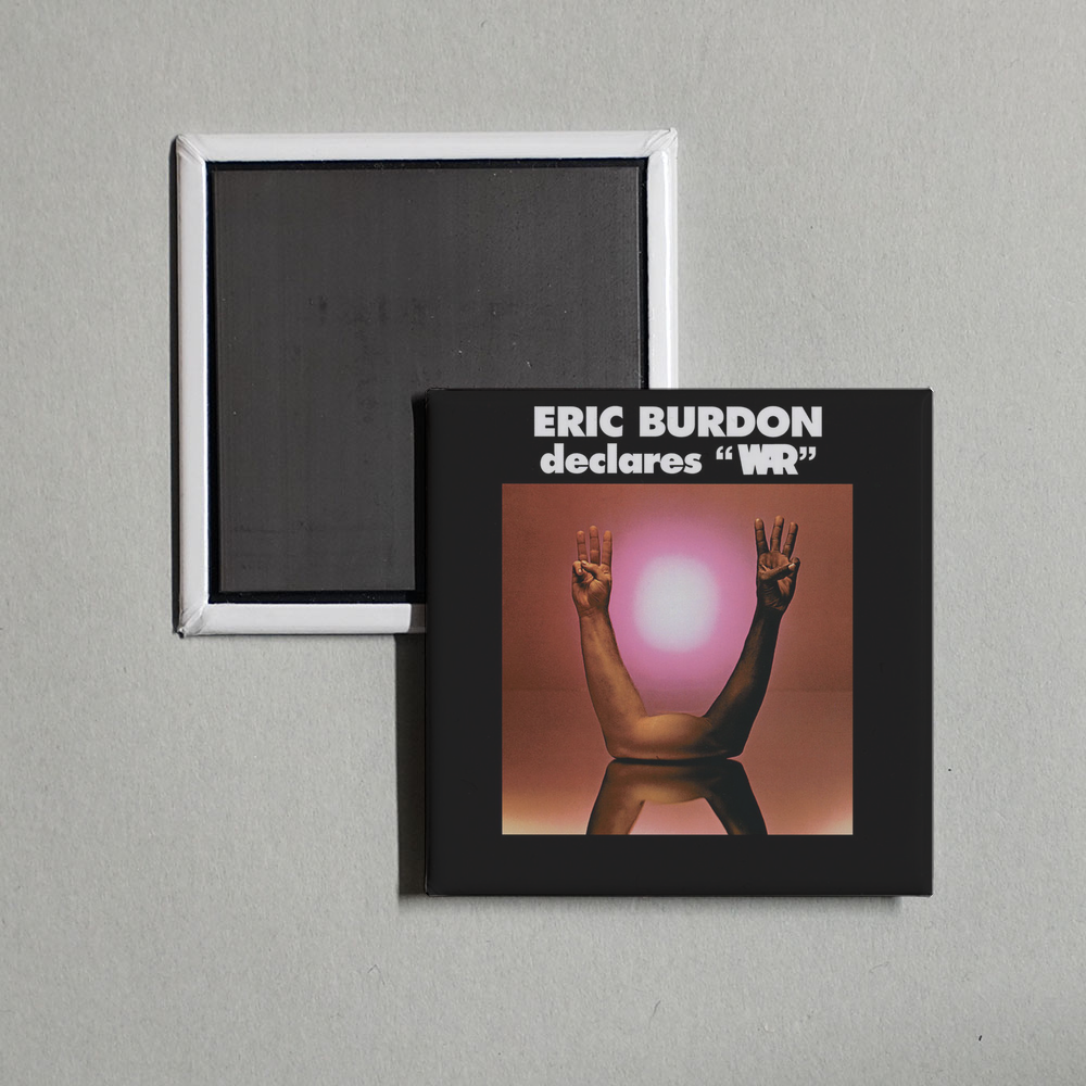 Eric Burdon - Eric Burdon Declares War Album Cover Fridge Magnet