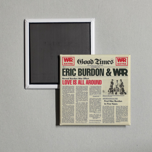 Eric Burdon - Love Is All Around Album Cover Fridge Magnet