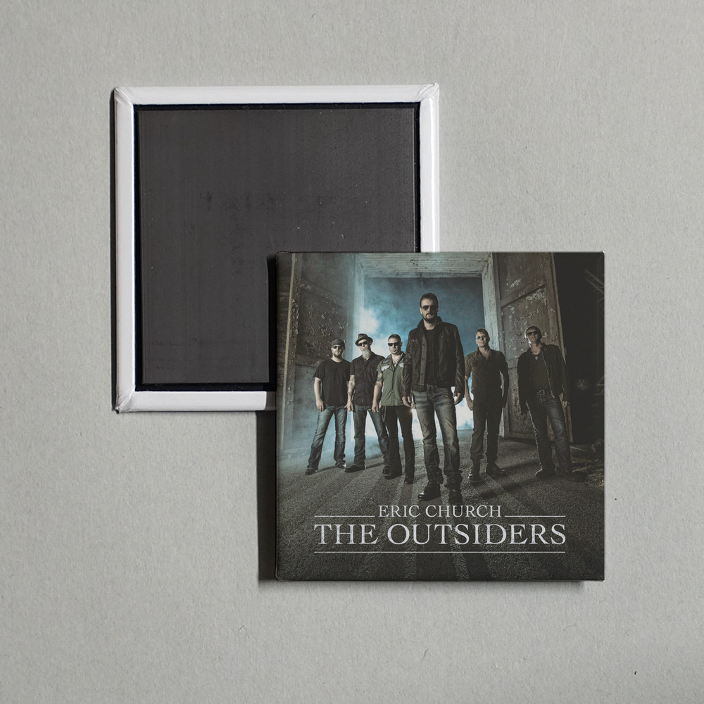 Eric Church - The Outsiders Album Cover Fridge Magnet