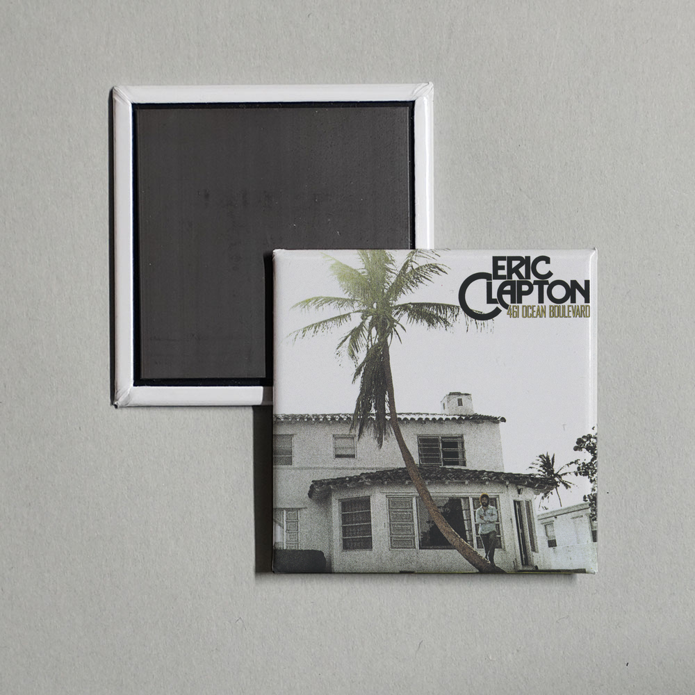 Eric Clapton - 461 Ocean Boulevard Album Cover Fridge Magnet