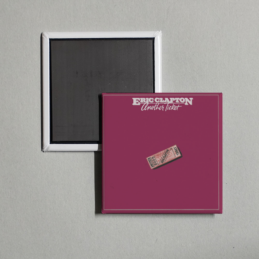 Eric Clapton - Another Ticket Album Cover Fridge Magnet
