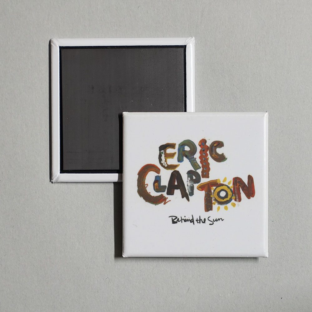 Eric Clapton - Behind the Sun Album Cover Fridge Magnet