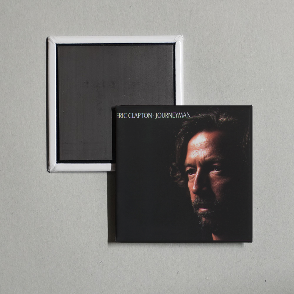 Eric Clapton - Journeyman Album Cover Fridge Magnet