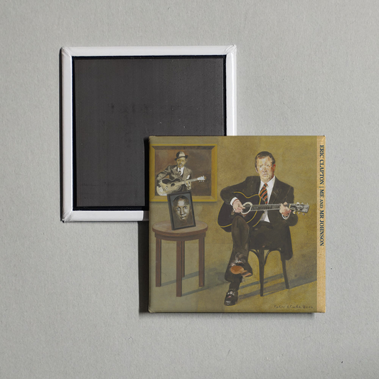 Eric Clapton - Me and Mr. Johnson Album Cover Fridge Magnet