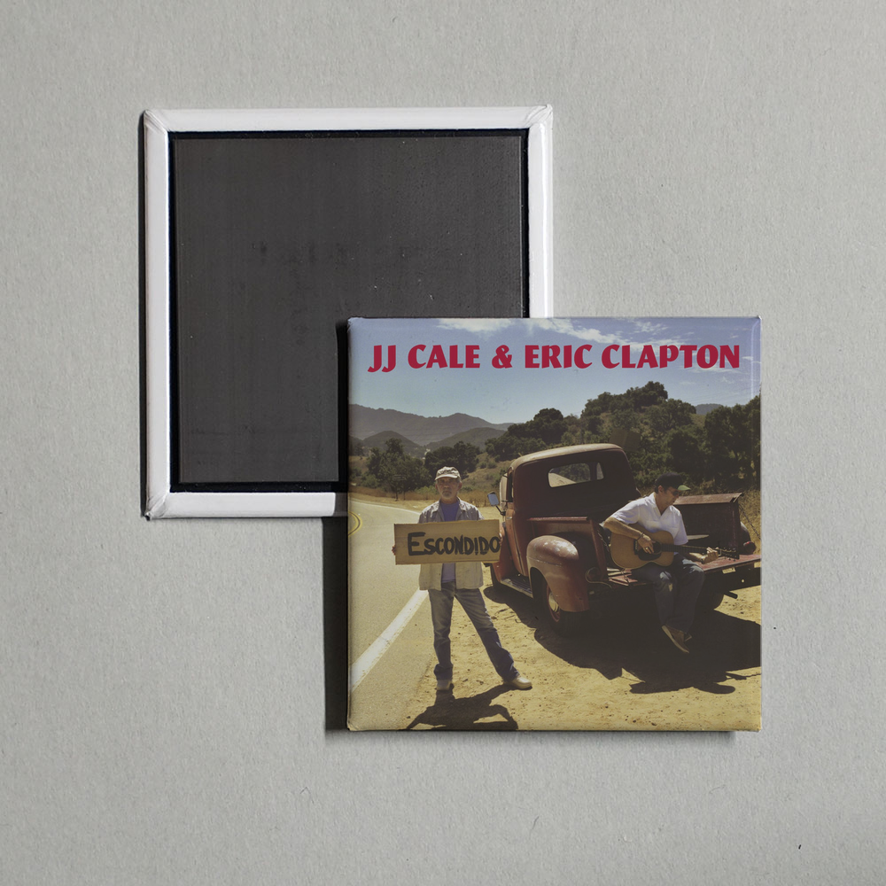 Eric Clapton - The Road to Escondido Album Cover Fridge Magnet