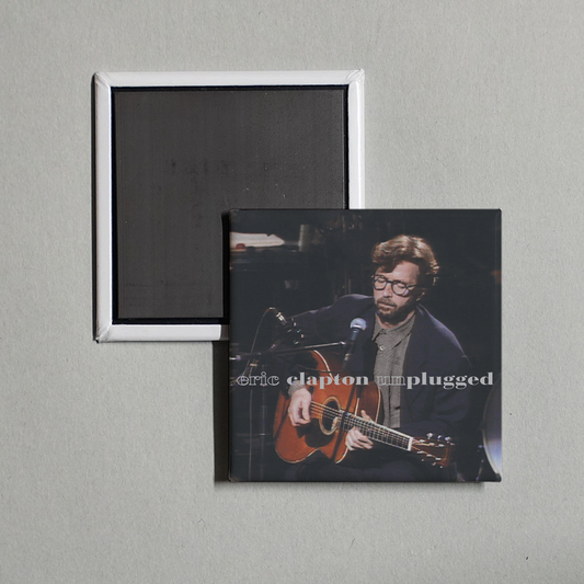Eric Clapton - Unplugged (Live) Album Cover Fridge Magnet