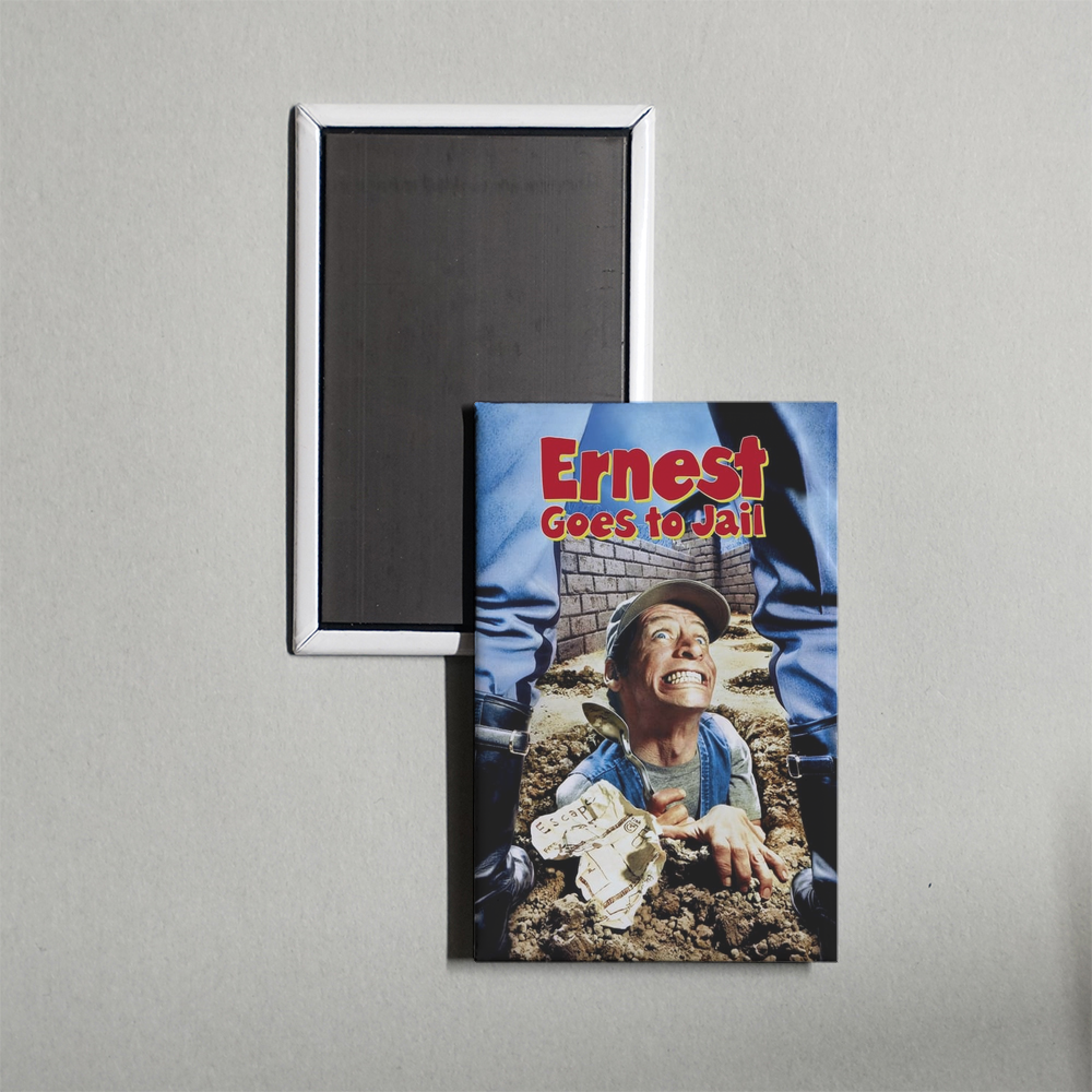 Ernest Goes to Jail Mini Movie Fridge Magnet