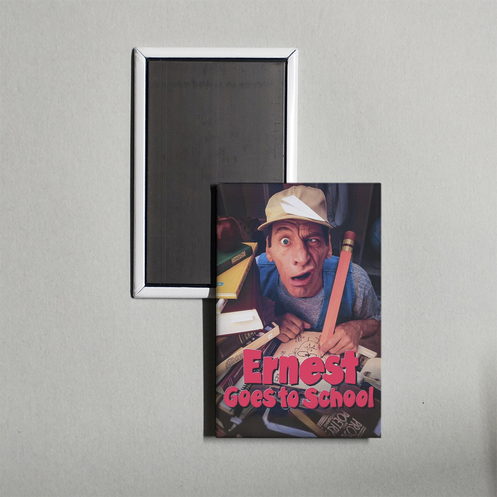Ernest Goes to School Mini Movie Fridge Magnet