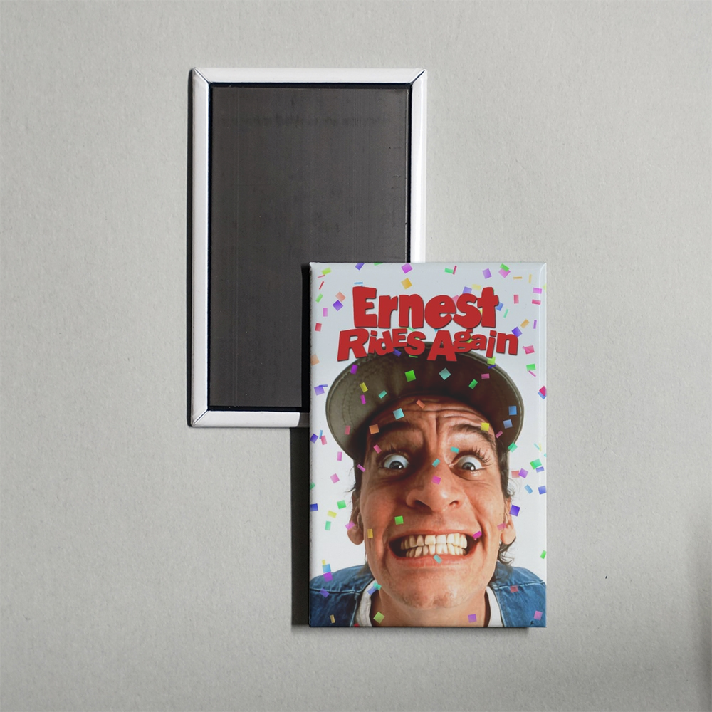 Ernest Rides Again Mini Movie Fridge Magnet