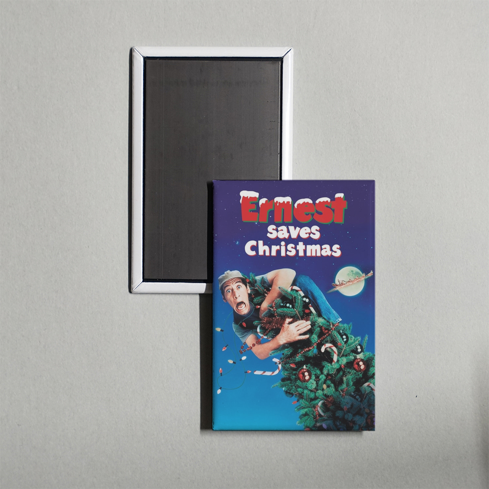 Ernest Saves Christmas Mini Movie Fridge Magnet