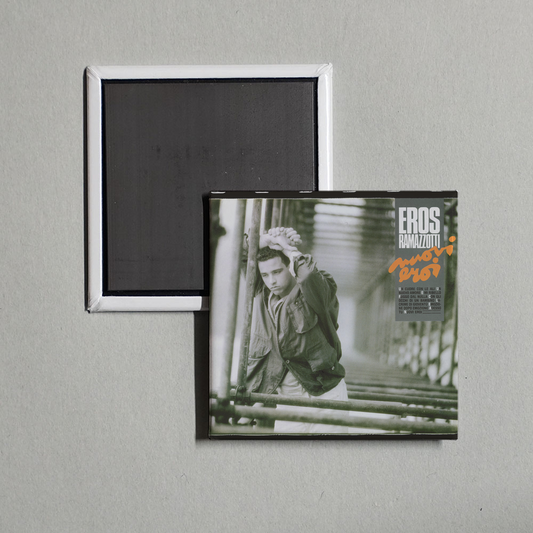 Eros Ramazzotti - Nuovi Eroi [35th Anniversary Edition (Remastered 192 khz)] Album Cover Fridge Magnet