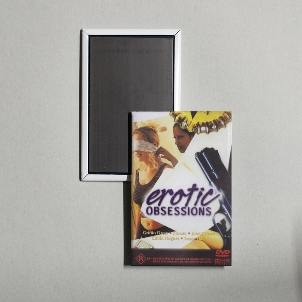 Erotic Obsessions Mini Movie Fridge Magnet
