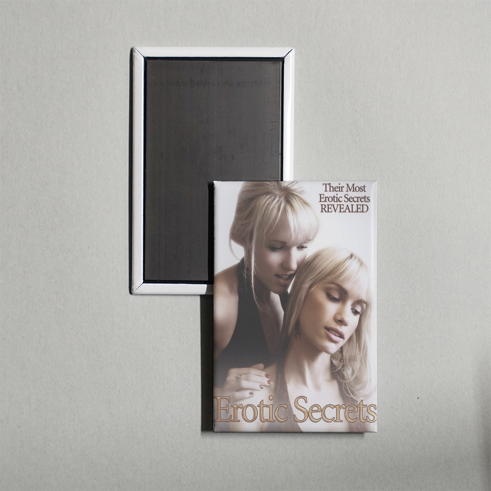 Erotic Secrets Mini Movie Fridge Magnet