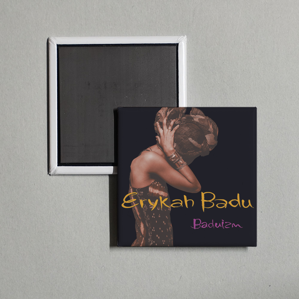 Erykah Badu - Baduizm Album Cover Fridge Magnet