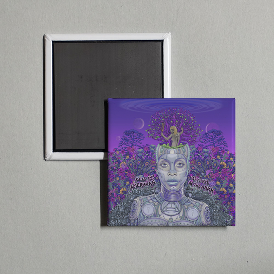 Erykah Badu - New Amerykah Part Two Return Of The Ankh Album Cover Fridge Magnet