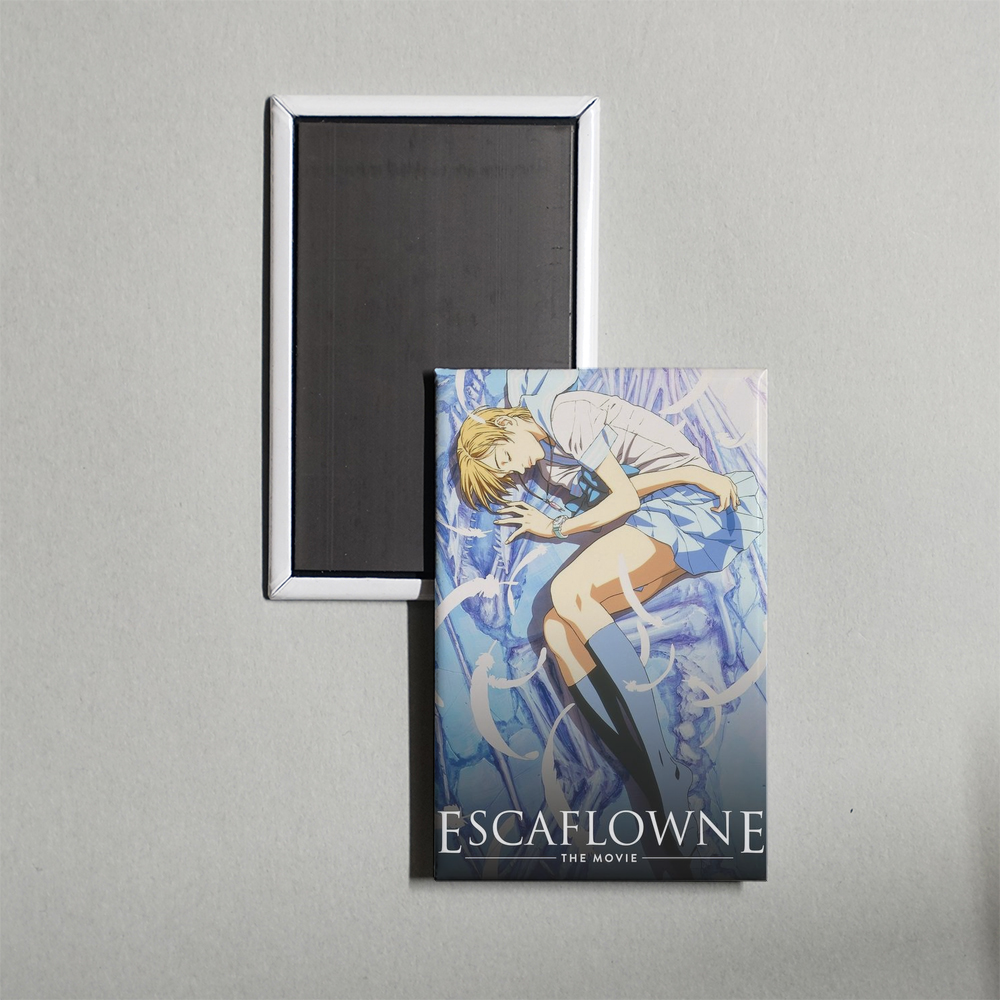 Escaflowne The Movie Mini Movie Fridge Magnet