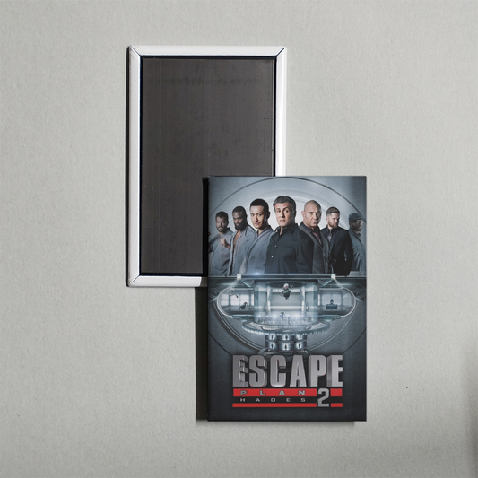 Escape Plan 2 Hades Mini Movie Fridge Magnet