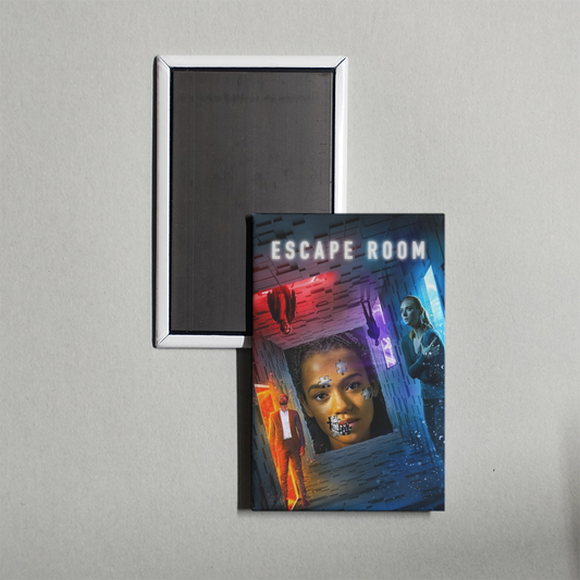 Escape Room Mini Movie Fridge Magnet