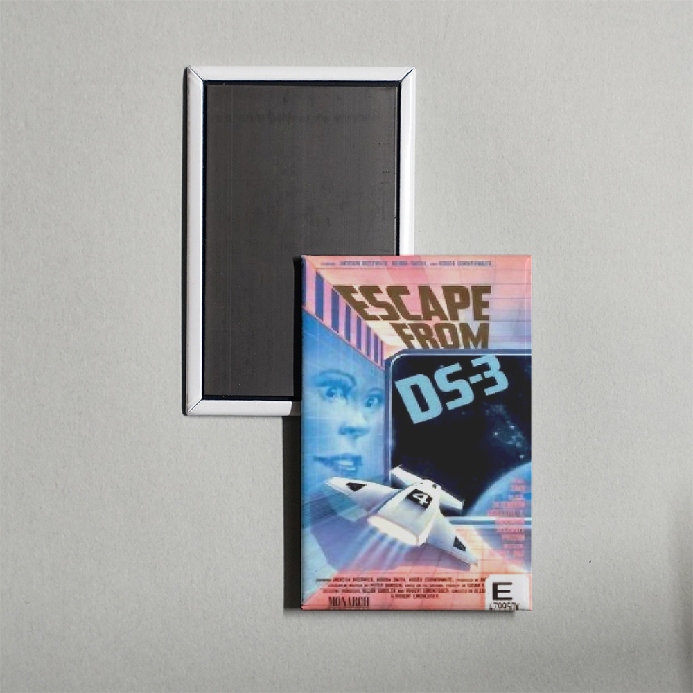 Escape from DS-3 Mini Movie Fridge Magnet