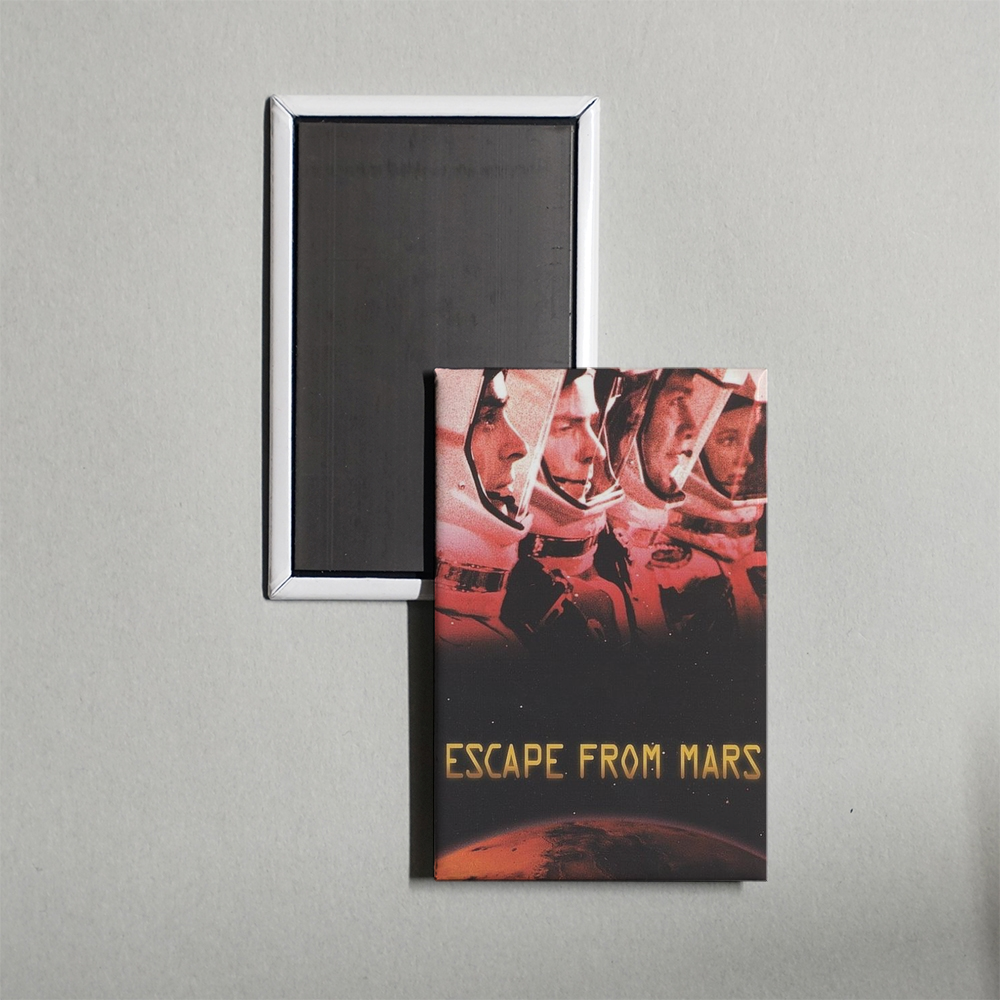 Escape from Mars Mini Movie Fridge Magnet