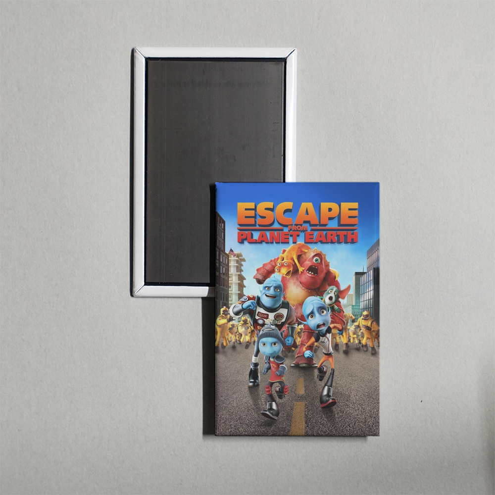 Escape from Planet Earth Mini Movie Fridge Magnet