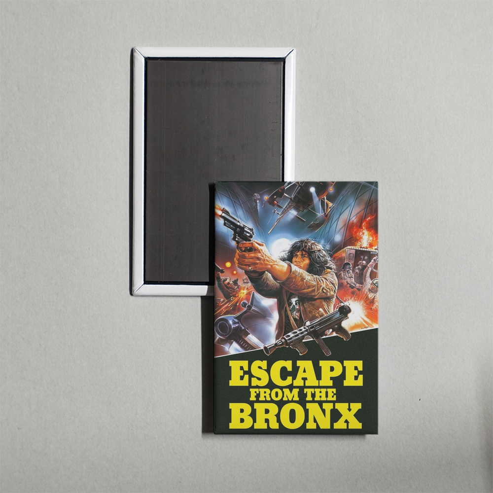 Escape from the Bronx Mini Movie Fridge Magnet