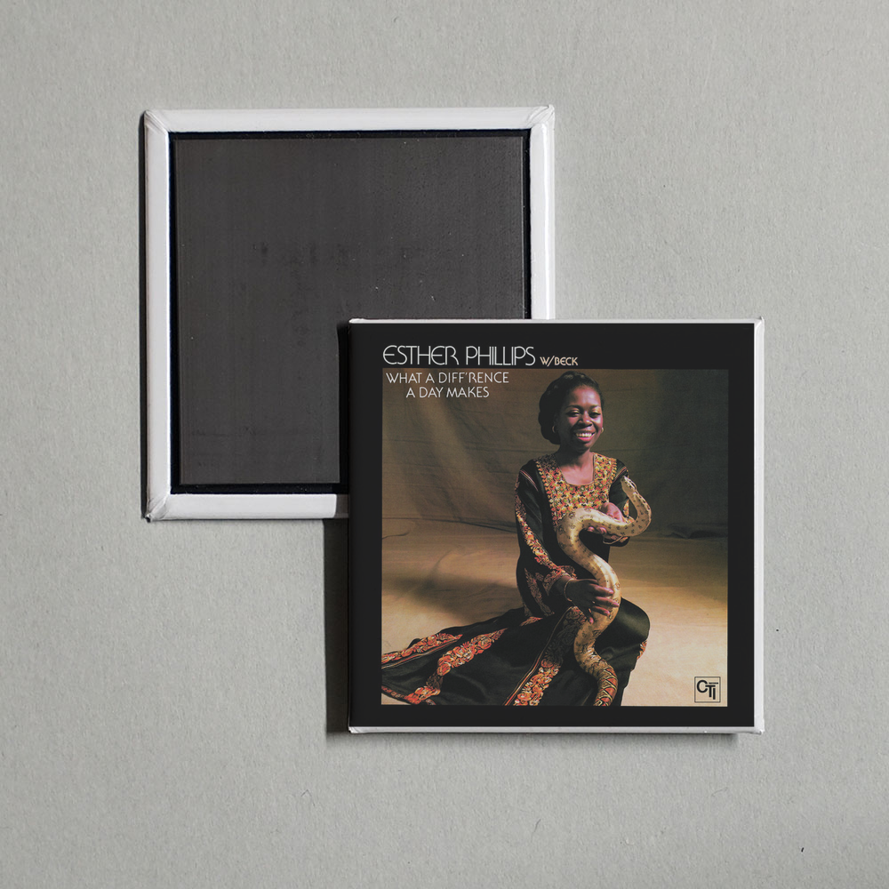 Esther Phillips - What A Diff'rence A Day Makes Album Cover Fridge Magnet